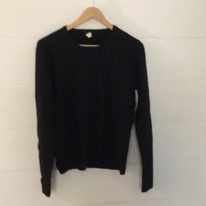 J Crew Crew Neck Argyle Sweater